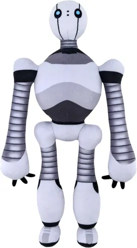 13-Inch Wild Robot Plush Toy, Adjustable Pose Plush Robot Buddy, for Kids