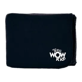 50" x 60" Whipstitch Fleece Blanket - Solid Black (Q625111)