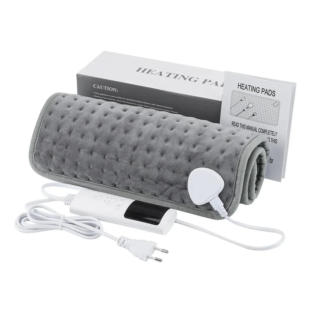 60*30Cm Electric Heating Blanket Thermal Blankets Warmer Heated Mat Winter Thermal Blankets Warmer Home Use Electric Heat Mat