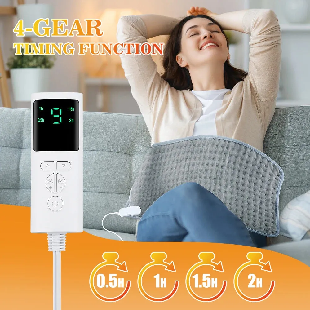 60*30Cm Electric Heating Blanket Thermal Blankets Warmer Heated Mat Winter Thermal Blankets Warmer Home Use Electric Heat Mat
