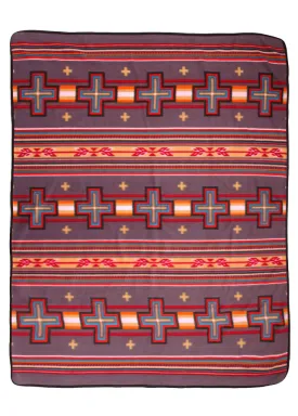 60" X 80" Fleece Lodge Blanket #7