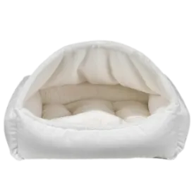 Bowsers Canopy Dog Bed Dream Fur Winter White