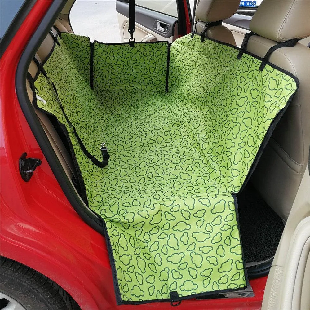 Car Back Seat Cover for Pets  Waterproof Scratchproof & Non Slip Protector