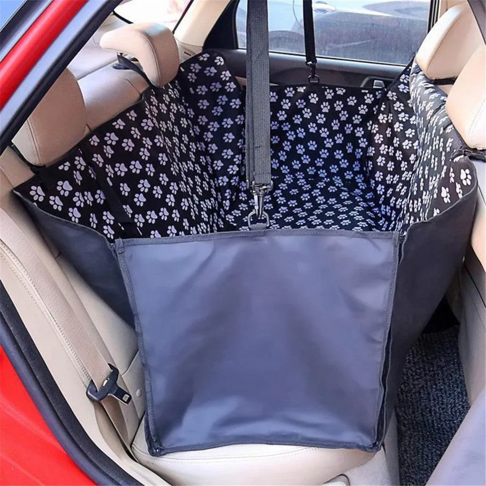 Car Back Seat Cover for Pets  Waterproof Scratchproof & Non Slip Protector