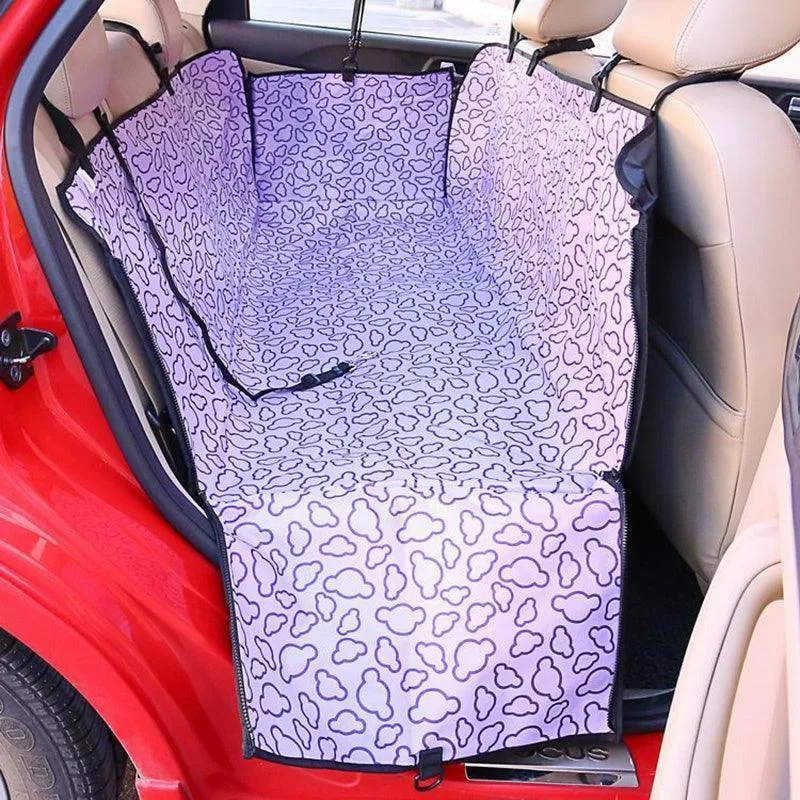 Car Back Seat Cover for Pets  Waterproof Scratchproof & Non Slip Protector