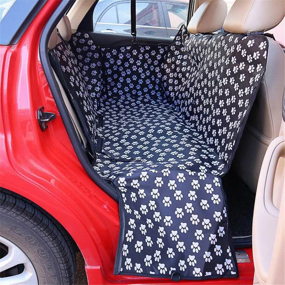 Car Back Seat Cover for Pets  Waterproof Scratchproof & Non Slip Protector