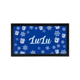 Cardiff City Christmas Pet Feeding Mat