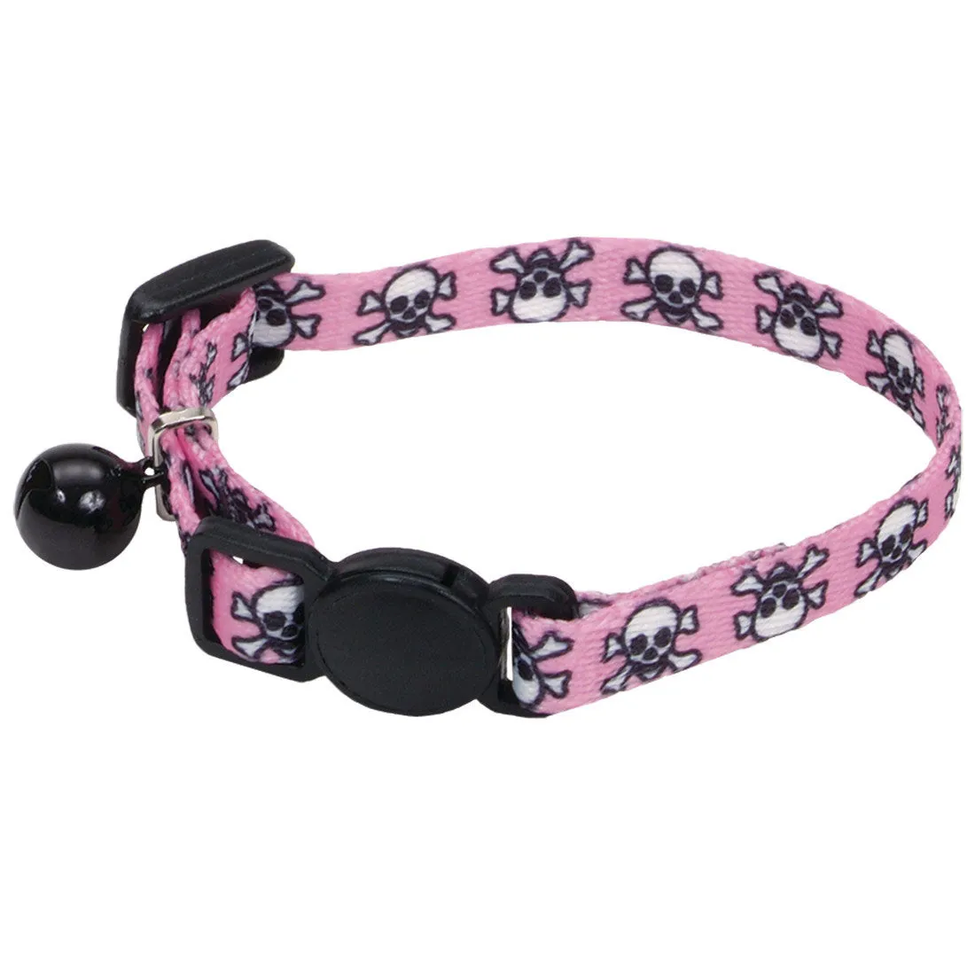 Coastal Pet Products Li'l Pals Adjustable Breakaway Kitten Collar (Fish with Bubbles 5/16" X 06"-08")