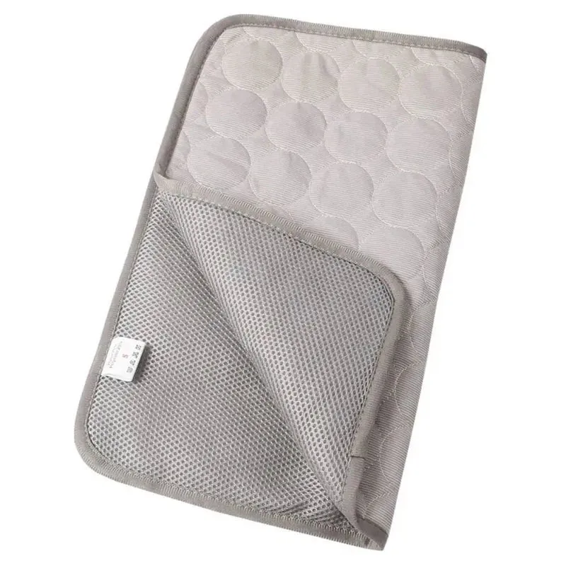 Cooling Pet Mat – Ice Silk Summer Bed for Pets