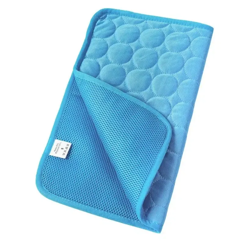 Cooling Pet Mat – Ice Silk Summer Bed for Pets