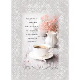 Grace Is Sufficient Fleece Throw 50X70 Inch CC736
