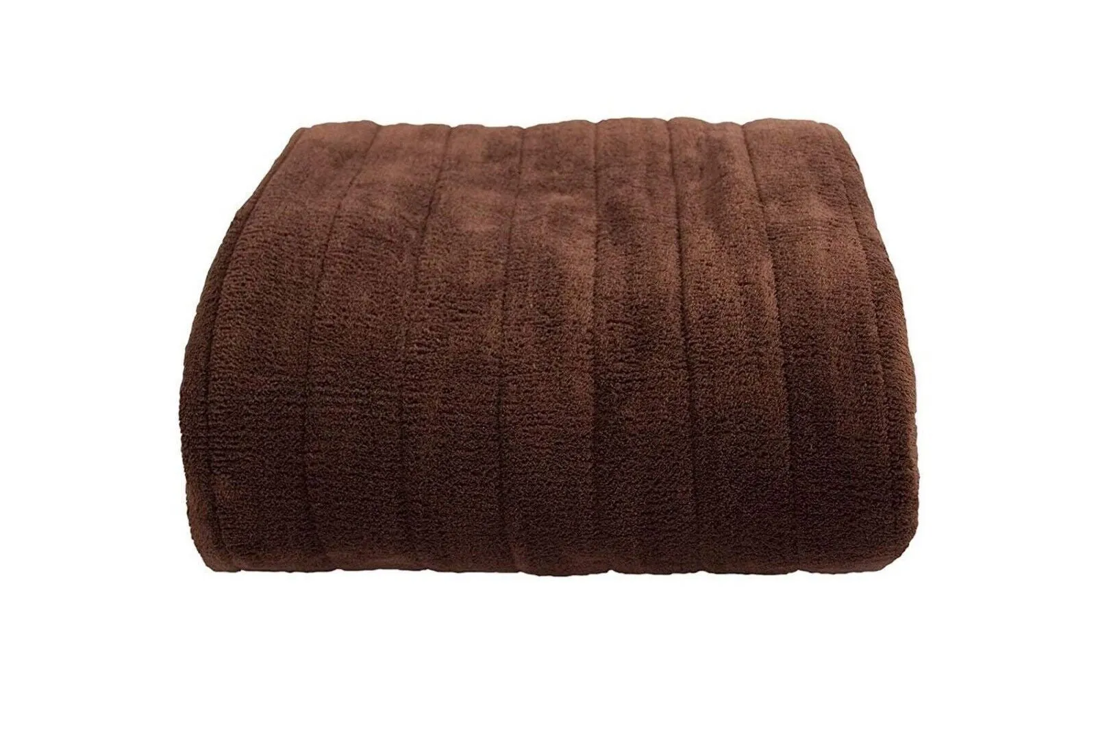 Homefront Heated Throw Electric over Bed Blanket XL Luxurious Fleece Washable