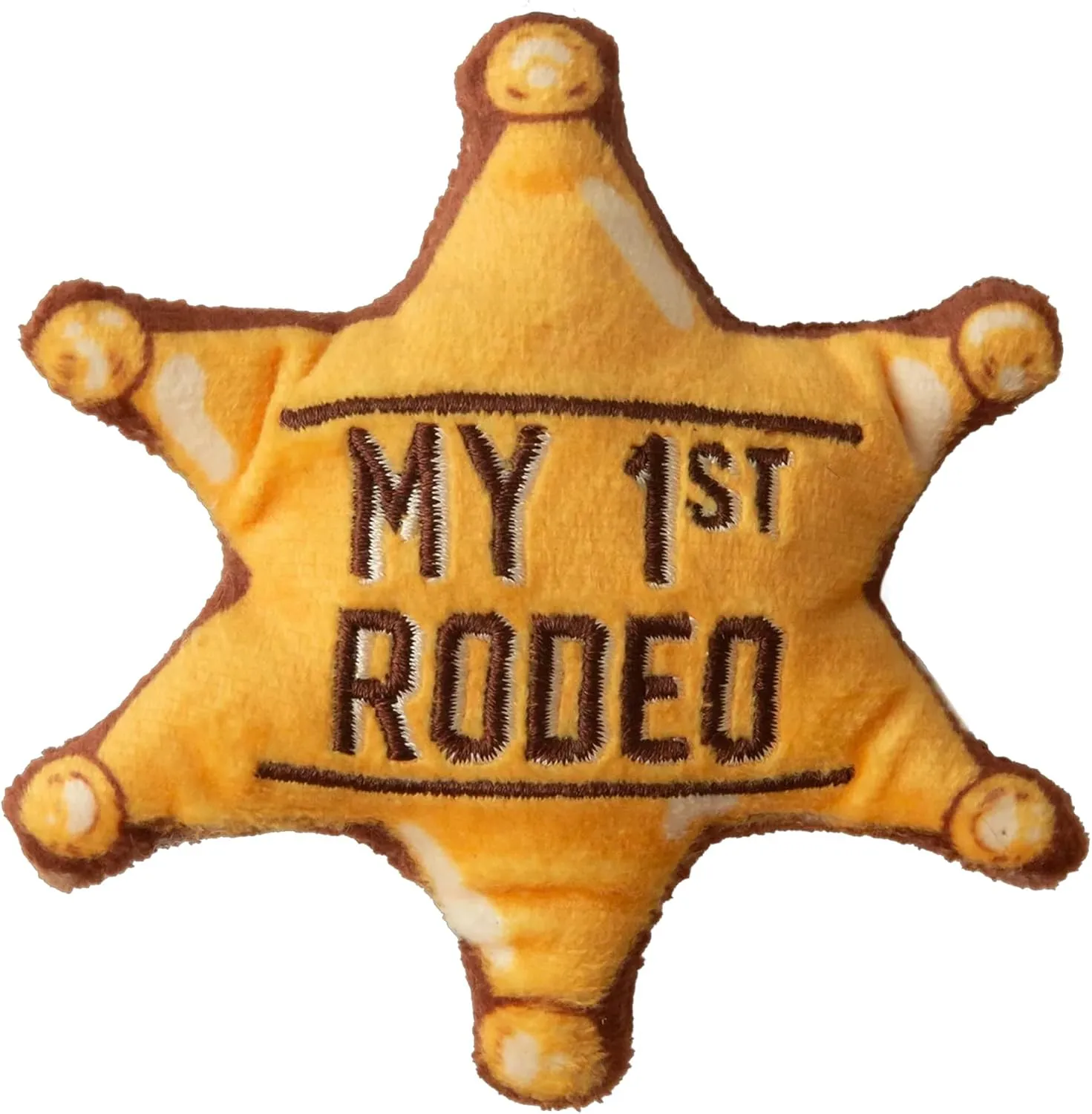 Kitty 1st Rodeo Catnip Toy with Repair Patch - Plush Toy for Cats - Soft, Durable & Catnip-Filled for Batting, Pouncing & Chasing Fun