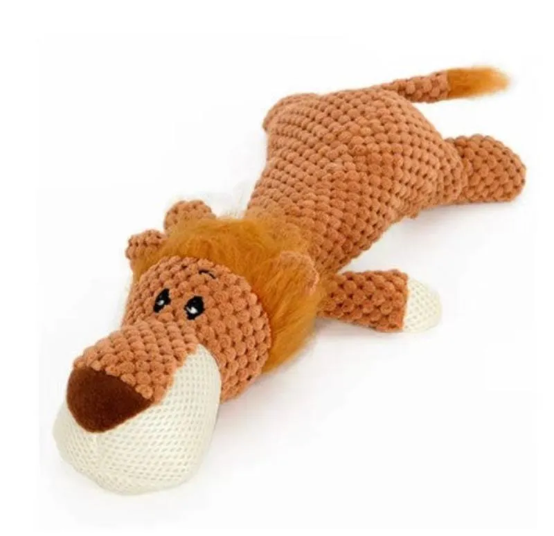 Large Squeaky Plush Toys for Dogs – Bite-Resistant & Fun