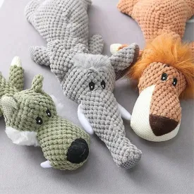 Large Squeaky Plush Toys for Dogs – Bite-Resistant & Fun