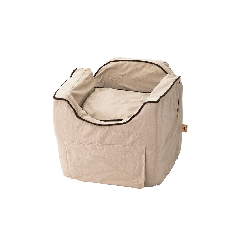 luxury microsuede booster car seat - 2 sizes