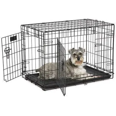 Midwest Contour Wire Folding Dog Crate Double Door