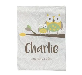 Owl Blanket - Medium