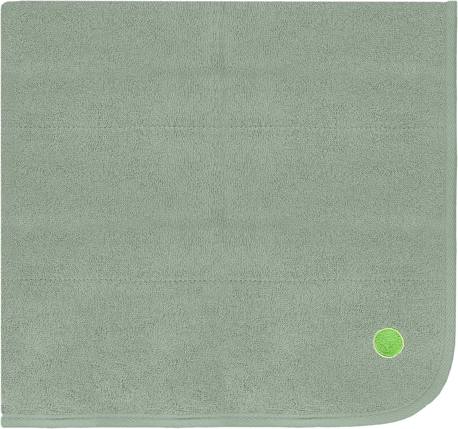 PeapodMats Bedwetting & Incontinence Waterproof Bed Mat - Reusable Underpad. Secure Placement & Breathable. Washable. Enviro Friendly 3x3 (Sage) Mattress Protector & Pee Pad for Kids & Adults