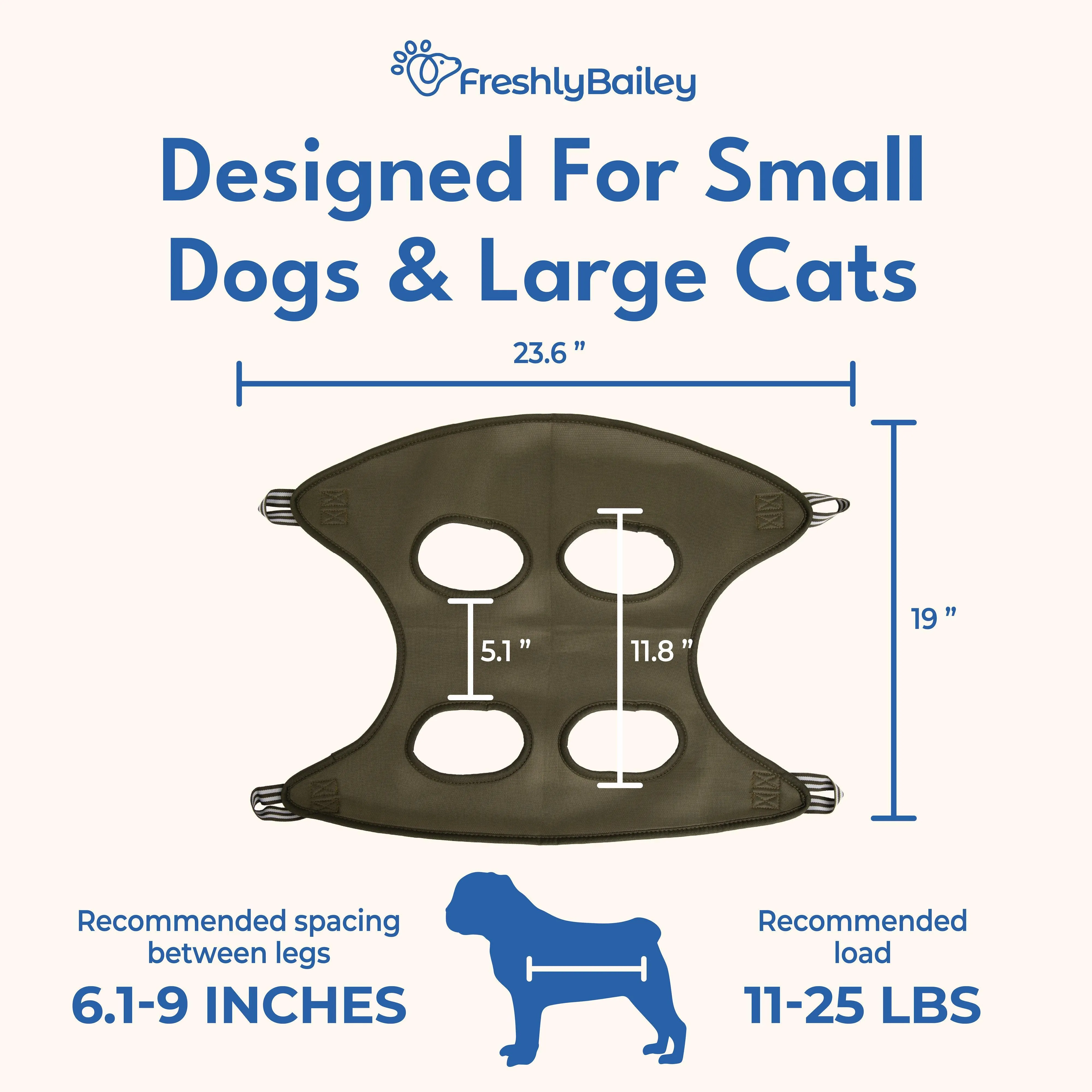 Pet Grooming Hammock Kit For Dogs & Cats (Small)
