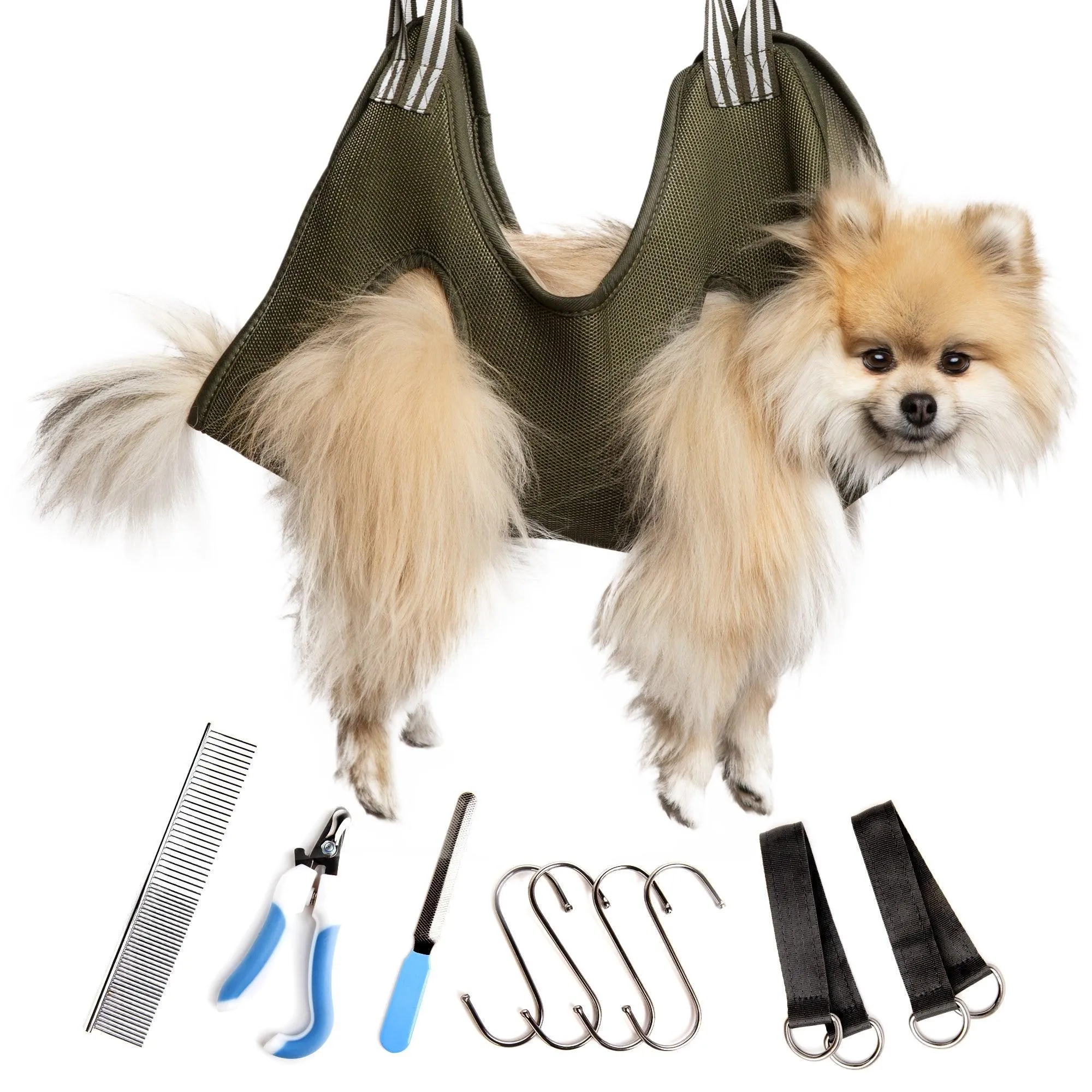 Pet Grooming Hammock Kit For Dogs & Cats (Small)