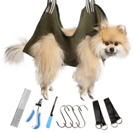 Pet Grooming Hammock Kit For Dogs & Cats (Small)