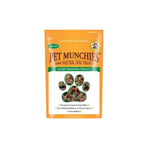 Pet Munchies Dog Training Treats Sushi 50g x 8