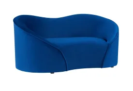 Poodle Navy Pet Bed