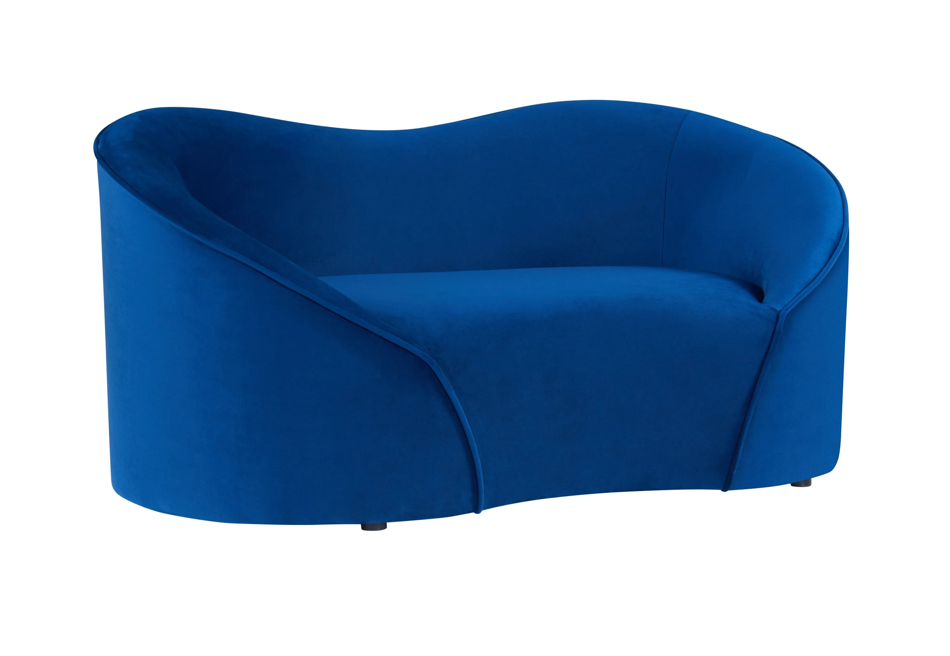 Poodle Navy Pet Bed