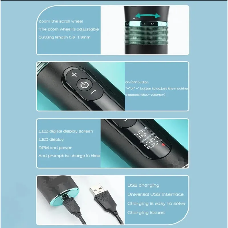 Portable Cordless Professional Pet Clipper V-209