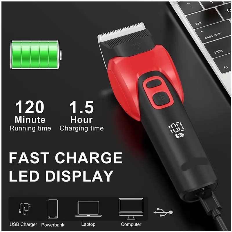 Portable Cordless Professional Pet Clipper V-209