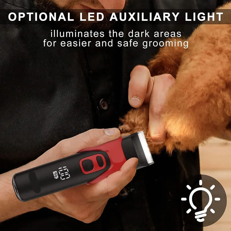 Portable Cordless Professional Pet Clipper V-209