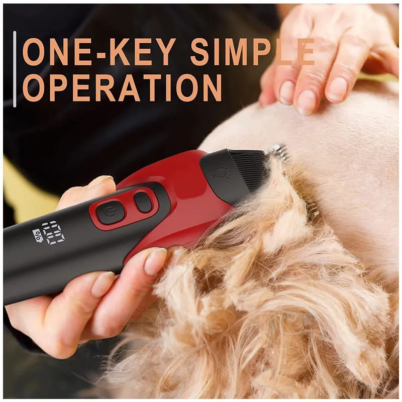 Portable Cordless Professional Pet Clipper V-209
