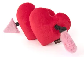 Puppy Love, Dog Squeaky Plush Toys, Fur-ever Hearts