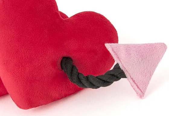 Puppy Love, Dog Squeaky Plush Toys, Fur-ever Hearts