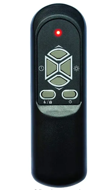 Remote Controlled Oak Infrared Fireplace