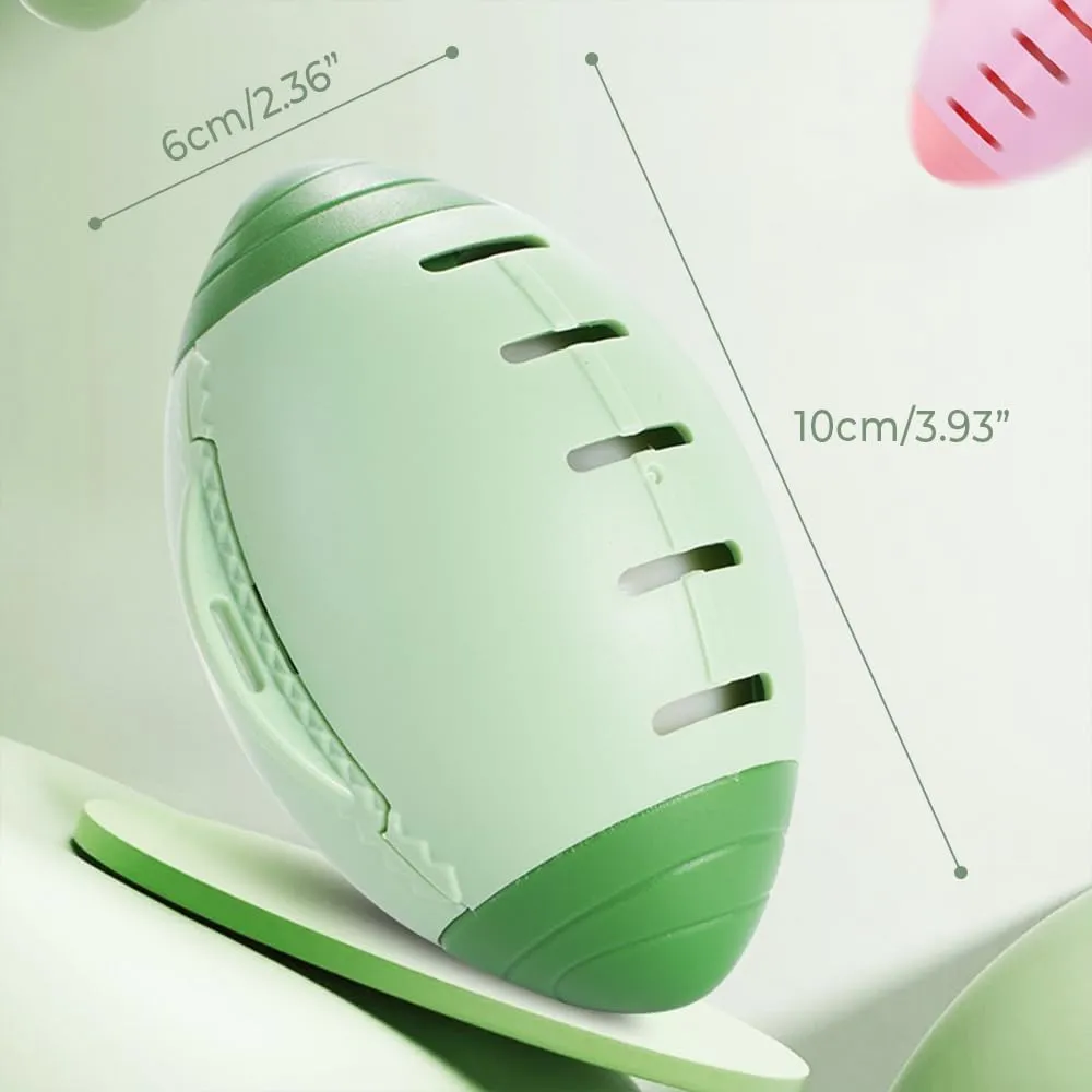 Reusable Silicone Lint Roller, 2025 New Washable Sticky Roller, Mini Lint Remover, Portable Travel Lint Roller Ball, Pet Hair and Dust Removal for Clothes, Beds and Sofas (Green 2PCS)