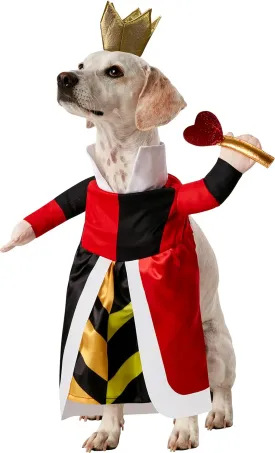 Rubies Disney Queen of Hearts Pet Costume, As Shown, X-Large for Themed Parties and Halloween