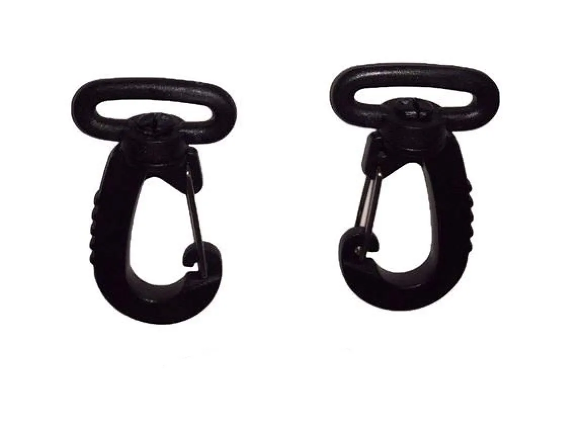 Stroller Seat Shoulder Safety Harness Straps and Hook Clips for Bugaboo Baby Toddler Child Strollers Accessories Replacement Parts (Hook Clips A Only)