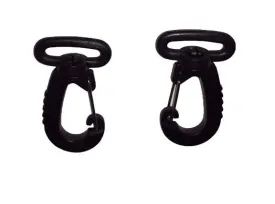 Stroller Seat Shoulder Safety Harness Straps and Hook Clips for Bugaboo Baby Toddler Child Strollers Accessories Replacement Parts (Hook Clips A Only)