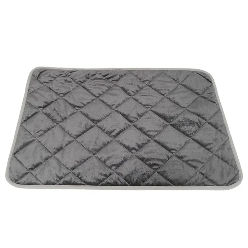 Supreme Comfort S-XL Self-Heating Pet Mat: Winter Sleeping Pad for Dogs & Cats, Thick Blanket, Kennel-No Electric, Heated Floor Mat Warm Pad - Your Furry Friend's Cozy Sanctuary!