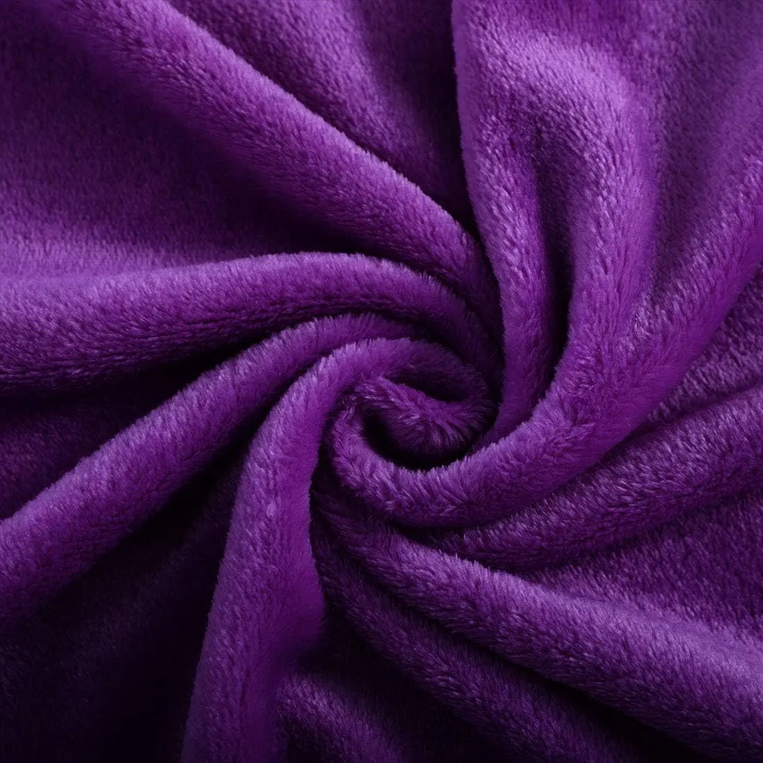 uxcell Pet Dog Blanket, Flannel Fleece Puppy Blanket Solid Plush Warm Rug Blankets and Throws for Small-Medium Dogs Cats Doggy Sleeping Mat, Purple 27x40 Inch