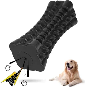 VANFINE Indestructible Squeaky Dog Toy  Tough Rubber Chew Toy for Aggressive Large Dogs, Durable and Safe for Interactive Play