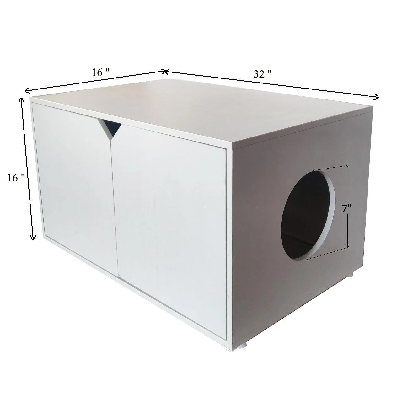 Wooden Cat House / Pet Furniture By Miza